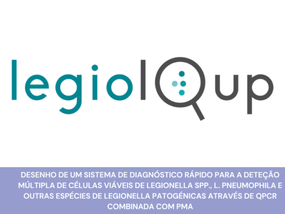 deteçõ de células viáveis Legionella spp