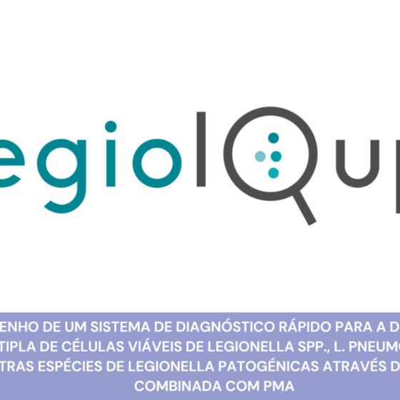 deteçõ de células viáveis Legionella spp