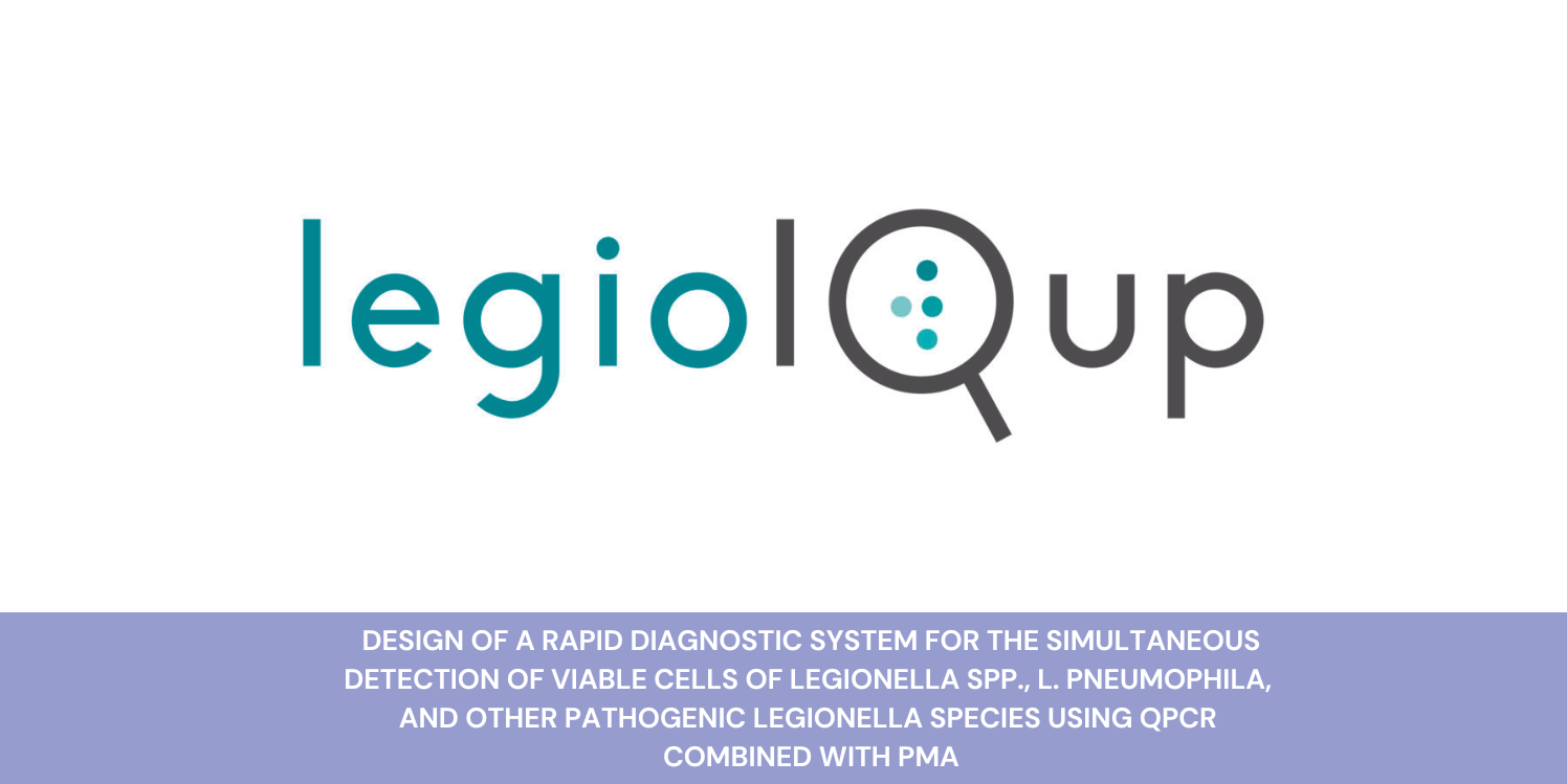 Design of a rapid diagnostic system for the simultaneous detection of viable cells of Legionella spp, L. pneumophila and other pathogen species of Legionella