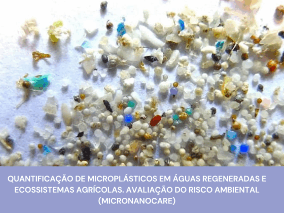 microplásticos em águas regeneradas