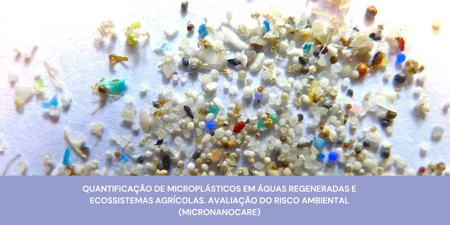 microplásticos em águas regeneradas