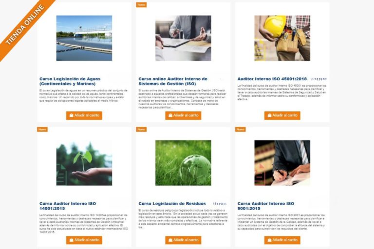 cursos medioambiente prevención