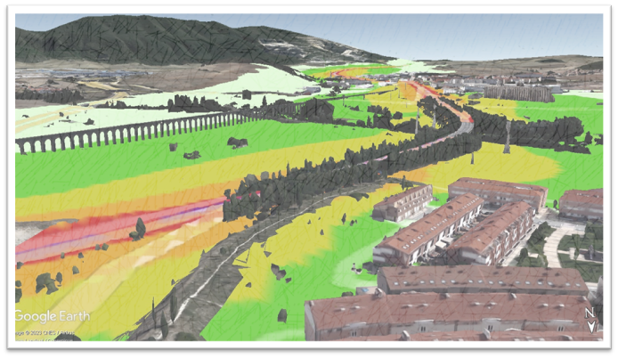 mapa ruido carreteras Navarra