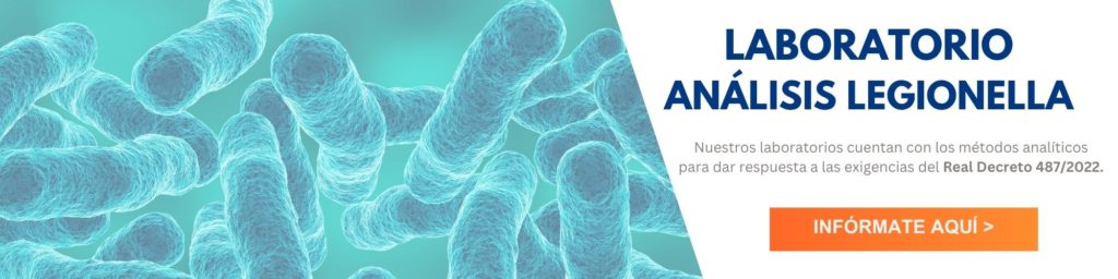 análisis de legionella