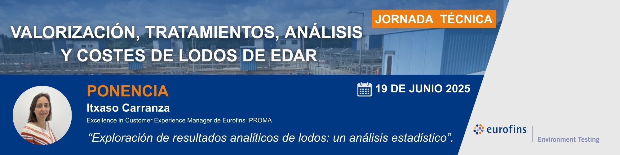 II Jornada Técnica sobre Valorización, Tratamientos, Análisis y Costes de Lodos de EDAR