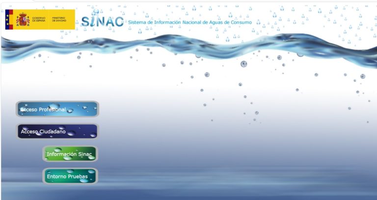 SINAC aguas